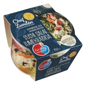 Chef Lunden Sushi Salat Lumekrabiga 250 G