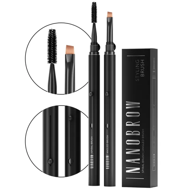 Nanobrow Styling Brushes Set kulmude stiliseerimise pintslid