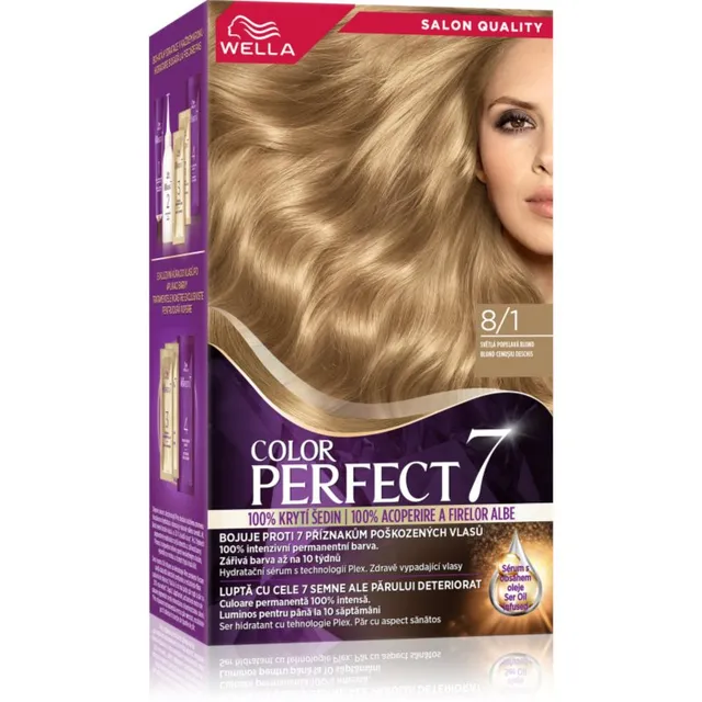 Wella Color Perfect Juuksevärv varjund 8/1 Light Ash Blonde 1 tk