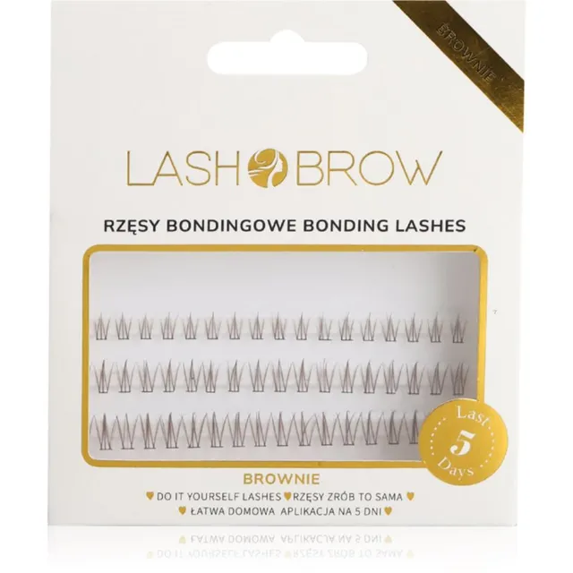 Lash Brow Bonding Eyelashes kleebitavad ripsmetutikud Extra Small Brownie 1 tk