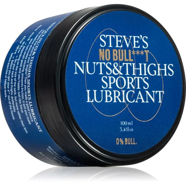 Steve's No Bull***t Nuts and Thighs Sports Lubricant Vaseliin intiimsetele kehaosadele meestele 100 ml