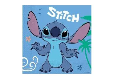 Salvrätikud Stitch/Angel 33x33cm 20tk