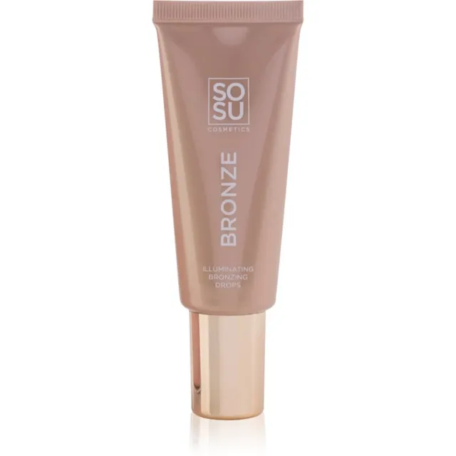 SOSU Cosmetics Bronze Drops Vedel päikesepuuder (sära andev) 20 ml