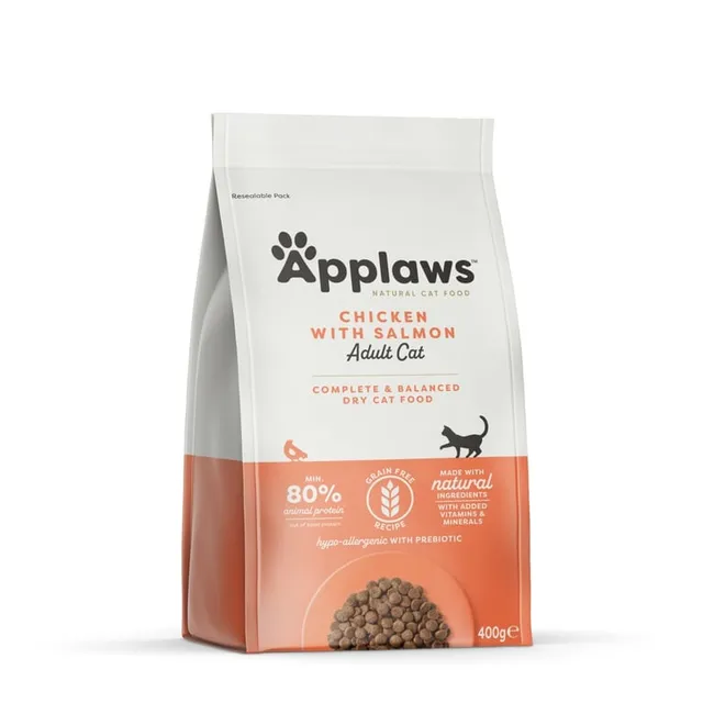 Applaws kassi kuivtoit, kana/lõhe, 400 g