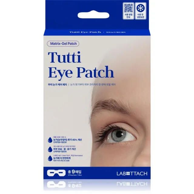Wooshin Labottach Tutti Eye taastavad silmaaluste hüdrogeelpadjakesed 9 tk