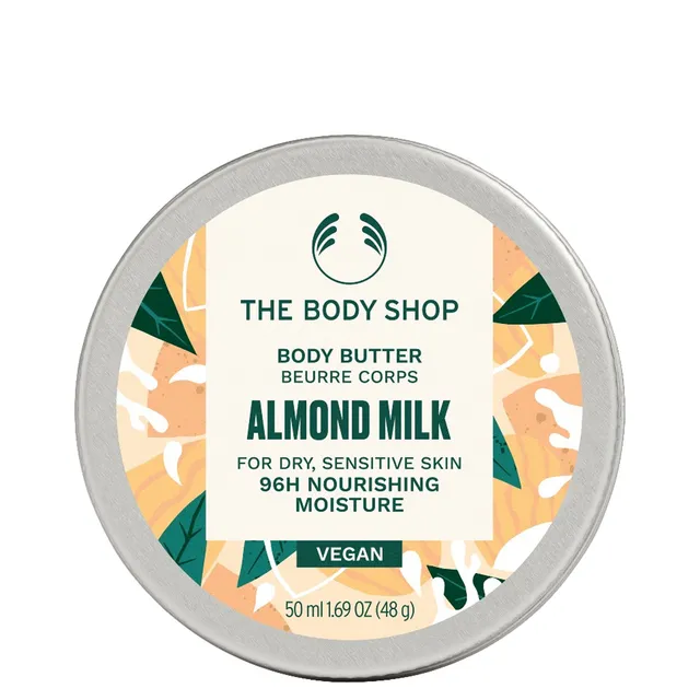 THE BODY SHOP Almond Milk 96H Moisture Body Butter 50ml