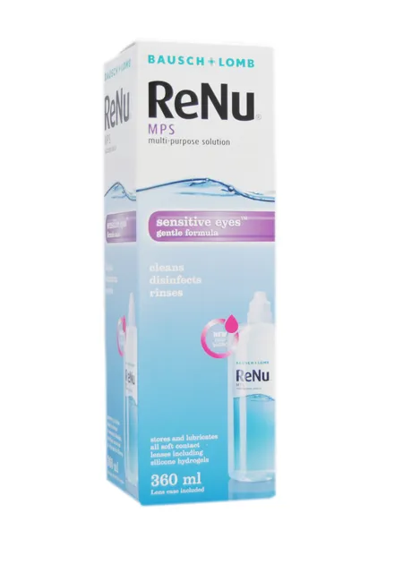 BAUSCH&LOMB RENU MPS TUNDLIKELE SILMADELE 360ML