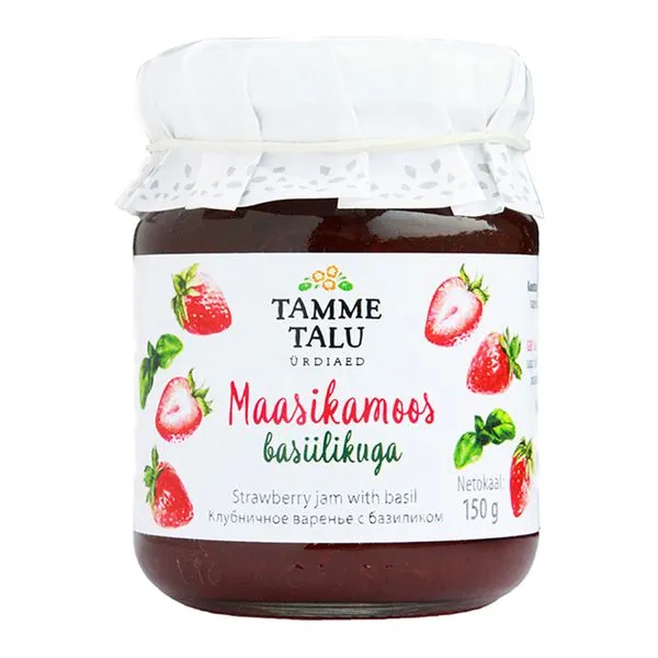 Maasikamoos basiilikuga 150g