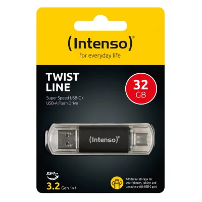 Mälupulk Intenso USB 3.2 Twist Line 32GB
