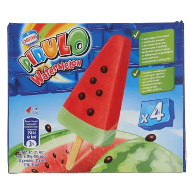 Mahlajäätis arbuusimaits. Pirulo 292ml/268g
