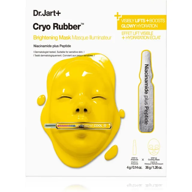 Dr. Jart+ Cryo Rubber™ Brightening Mask Intensiivne hüdrogeelmask sära andva efektiga 40 g