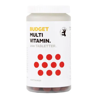 Toidulisand Budget multivitamiin 200 tabletti