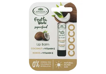Huulepalsam L'ANGELICA kookose E-vitam.