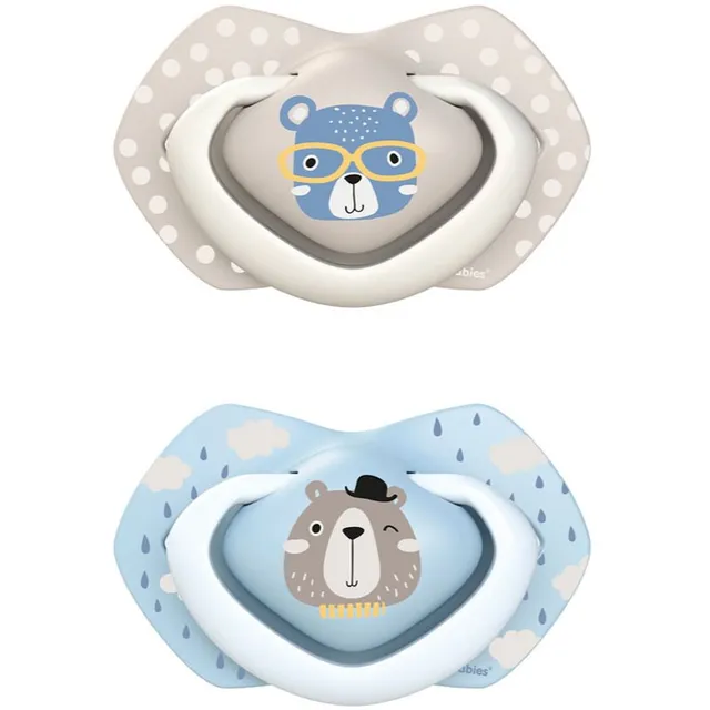 Canpol babies Bonjour Paris A 0-6 m lutt Blue 2 tk