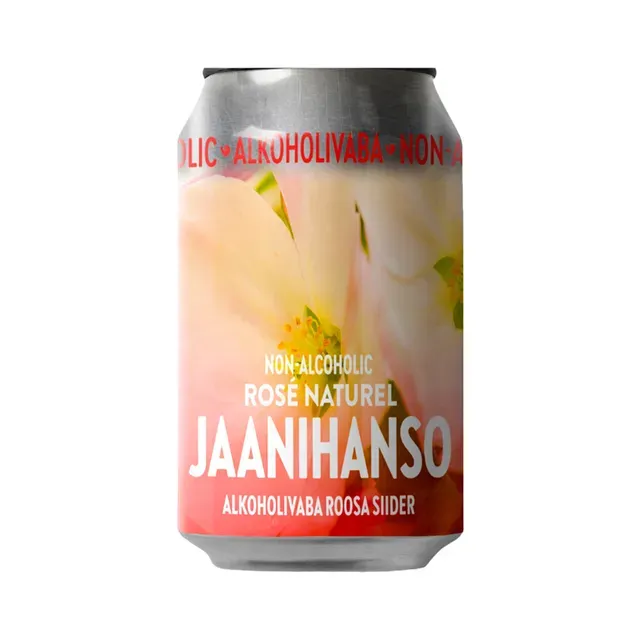 Alkoholivaba siider Rosé Naturel, JAANIHANSO, 330 ml
