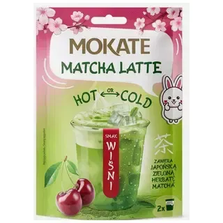 Mokate Matcha latte Kirsimaitseline 40g