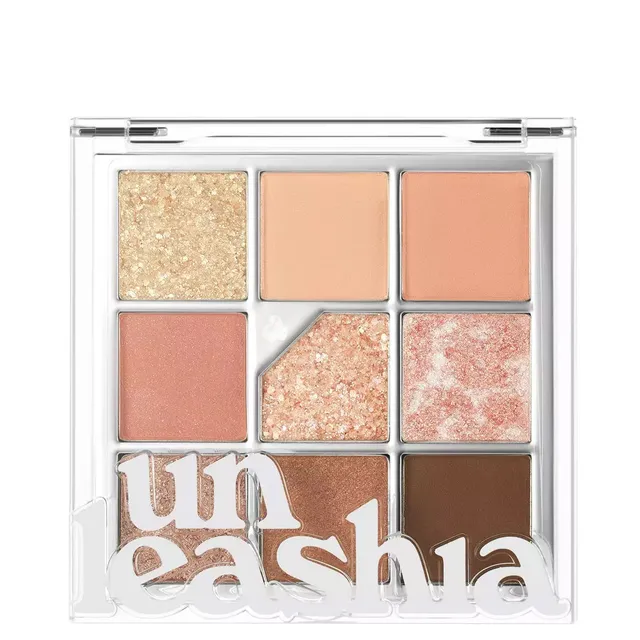 UNLEASHIA Glitterpedia Eye Palette No.3 All Of Coralpink 6.2g