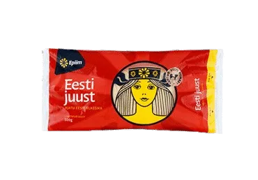 Juust Eesti E-PIIM viilutatud, 500g