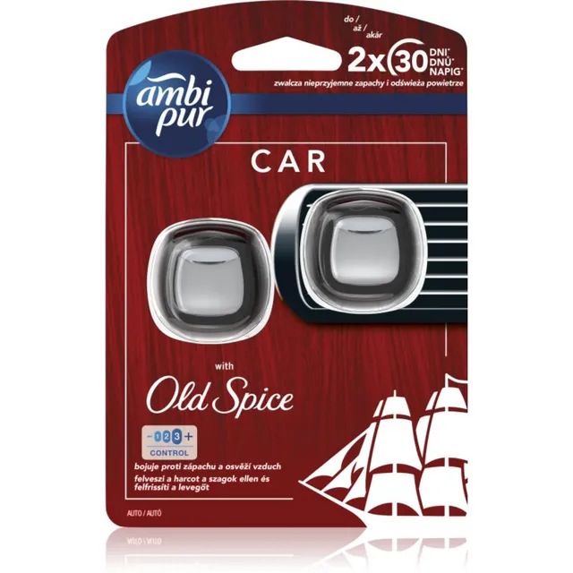 AmbiPur Car Old Spice õhuvärskendaja autole 2x2 ml