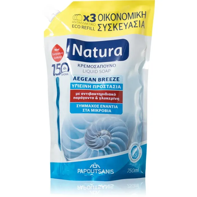 PAPOUTSANIS Natura Aegean Breeze varutäidis 750 ml