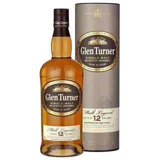 Viski GLEN TURNER 12 YO Single Malt kinkek. 70 cl