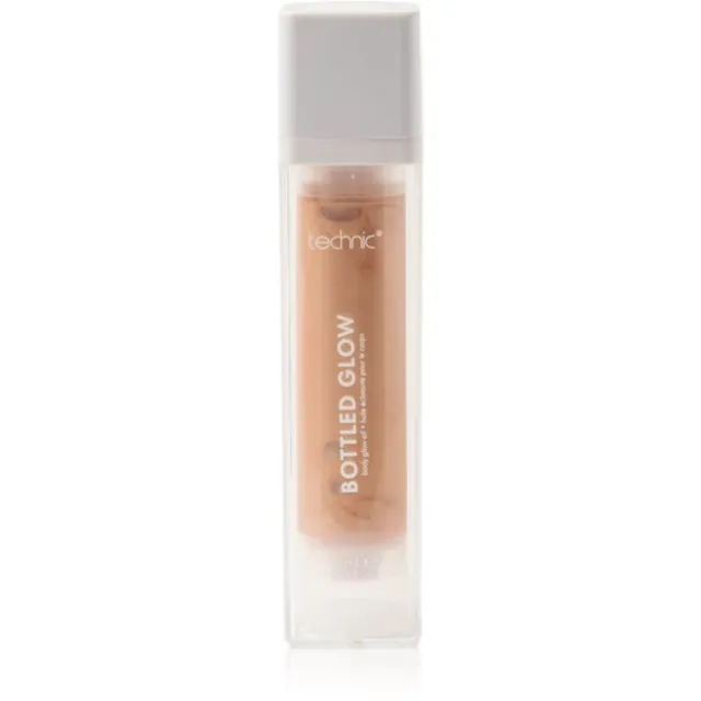 Technic Cosmetics Bottled Glow sädelev pruunistav õli kehale varjund Sunset Bronze 50 ml