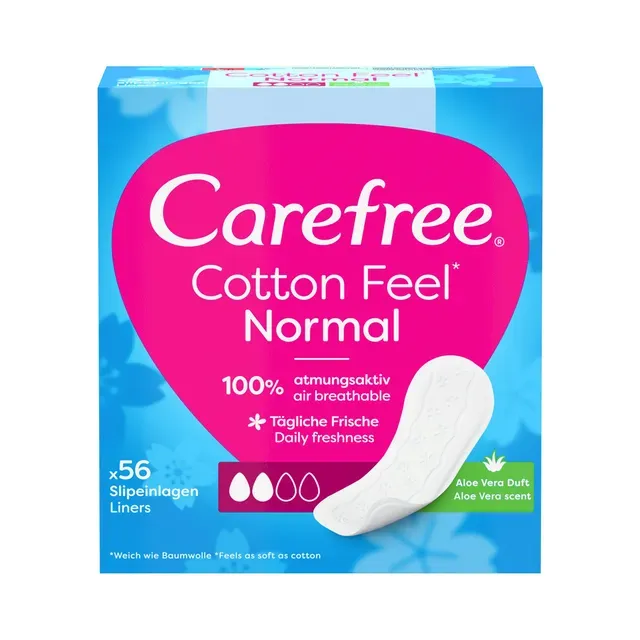 Pesukaitsmed Aaloega, CAREFREE, 56 tk