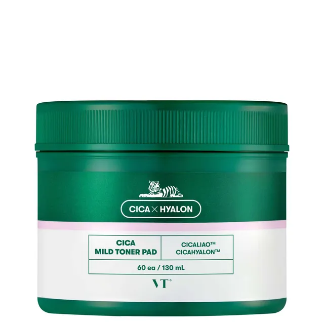 VT COSMETICS CICA Mild Toner Pad 60pcs