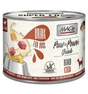 MAC's Paw Power Drink koerakonserv veiseliha ja rohke lihamahlaga