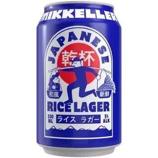 Mikkeller Japanese Rice Lager õlu 5%vol 330 ml