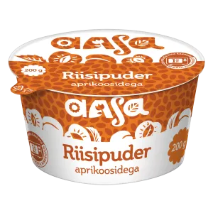 Aasa Aprikoosidega riisipuder, 200 g