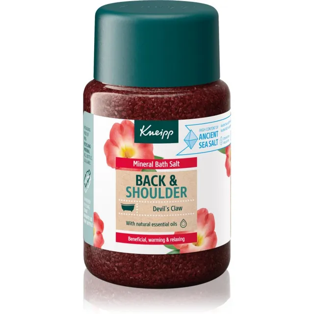 Kneipp Back & Shoulder Vannisoolad Devil's Claw 500 g