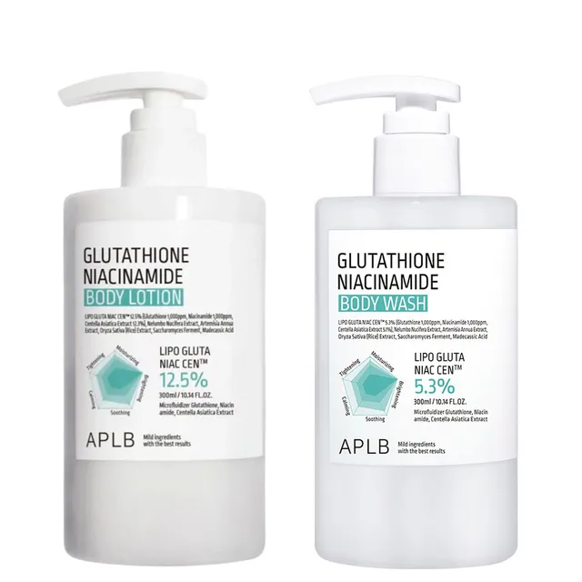 APLB Glutathione Niacinamide Body Duo komplekt