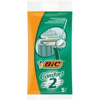 Raseerijad Comfort 2, BIC, 5 tk