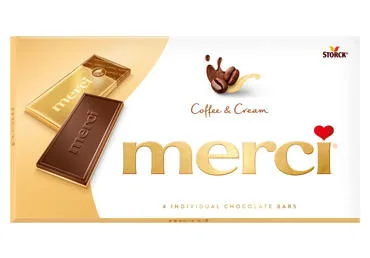 P.šokolaad kohv&koor MERCI 100g