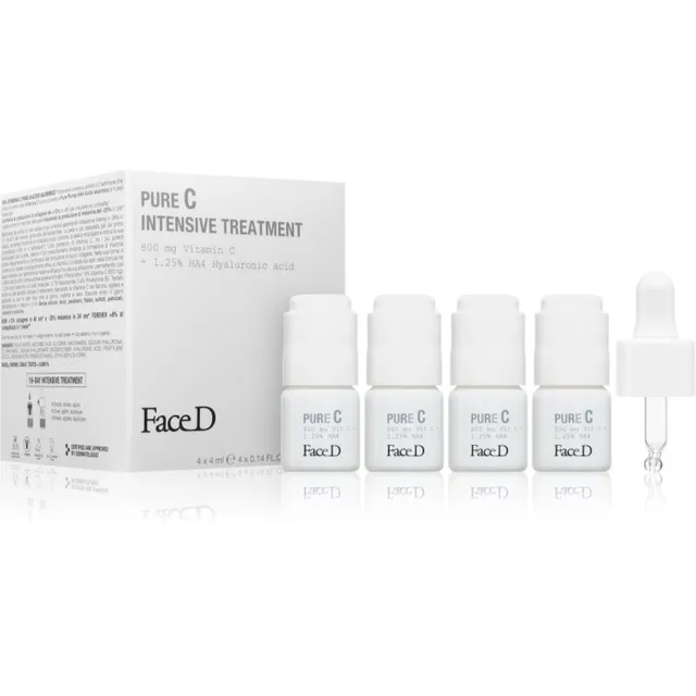 Face D Pure C Näohooldus kortsudevastase toimega 4x4 ml
