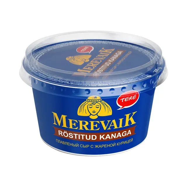 Sulatatud juust röstitud kanaga, MEREVAIK, 200 g