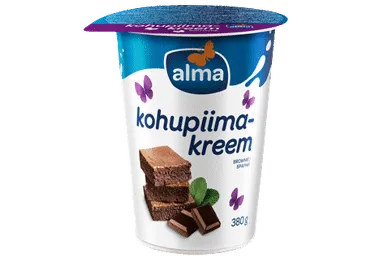 Alma Brownie kohupiimakreem, 380 g