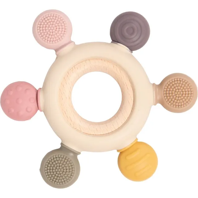 Bo Jungle B-Multi-Sensory Ring närimismänguasi 1 tk