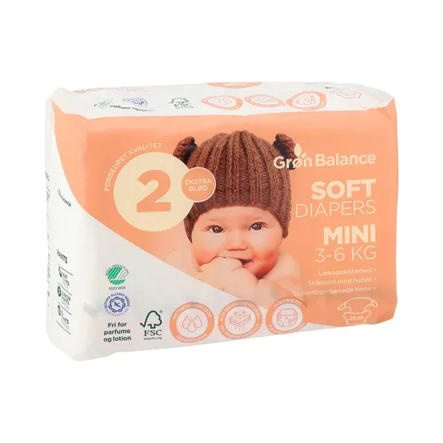 Mähkmed mini 3-6kg, GRØN BALANCE, 28 tk
