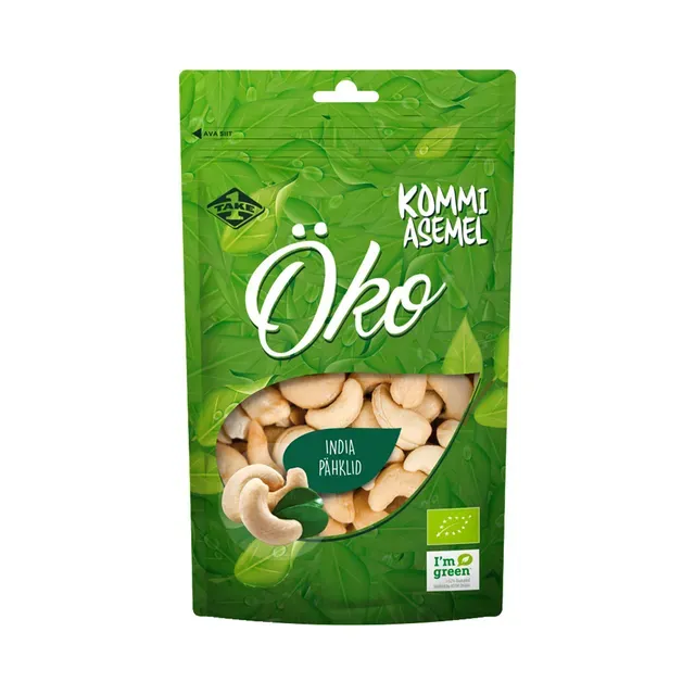 India pähklid ÖKO, KOMMI ASEMEL, 150 g