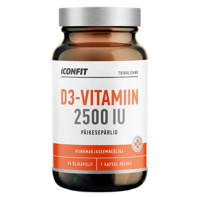 ICONFIT Vitamin D3 2500 IU 90pcs