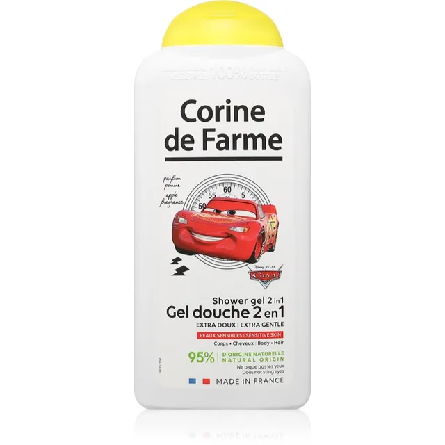Corine de farme Shower Gel 2 in 1 Cars Dušigeel kaks-ühes 300 ml