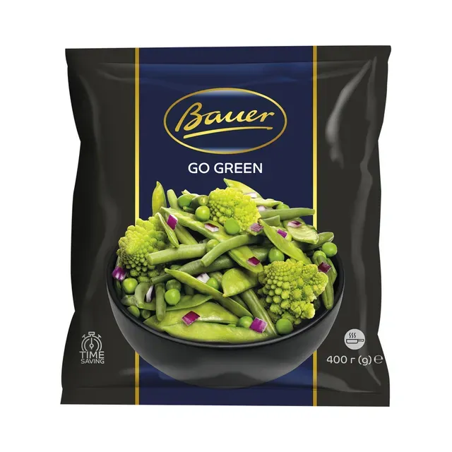 Köögiviljasegu „GO Green“, BAUER, 400g