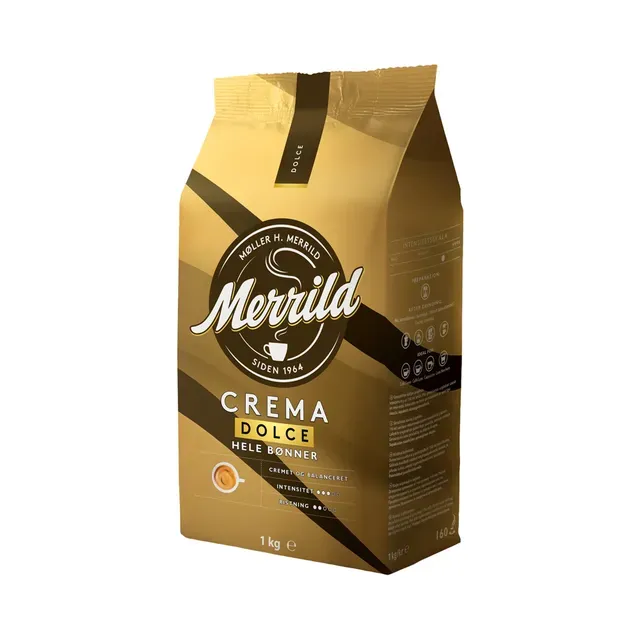 Kohvioad Crema Dolce, MERRILD, 1 kg