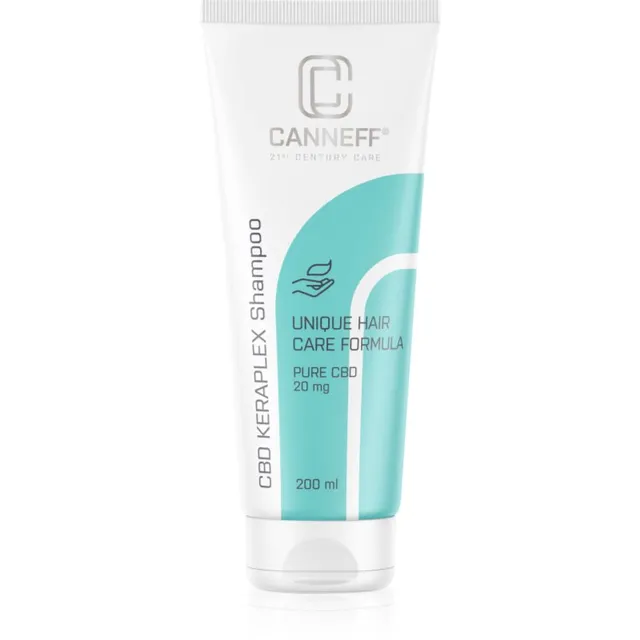 Canneff Balance CBD Keraplex Shampoo Šampoon õhukestele stressis juustele 200 ml
