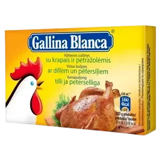 Gallina blanca kanapuljong tilli ja peterselliga 8*10g