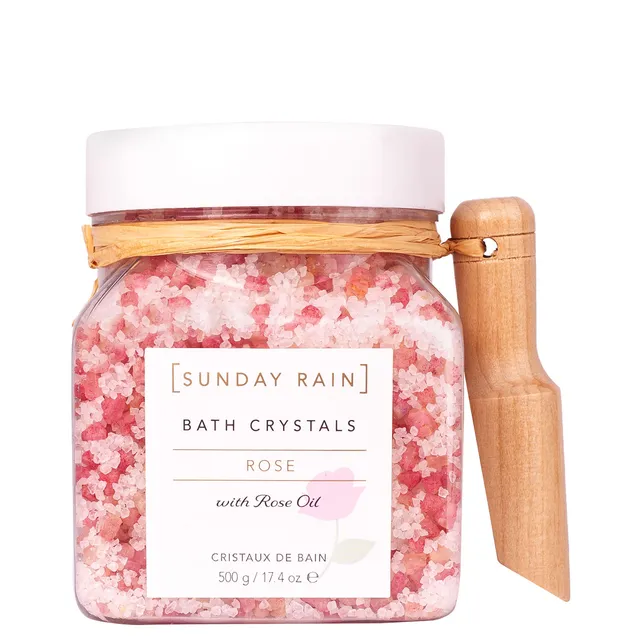 SUNDAY RAIN Rose Bath Crystals 500g