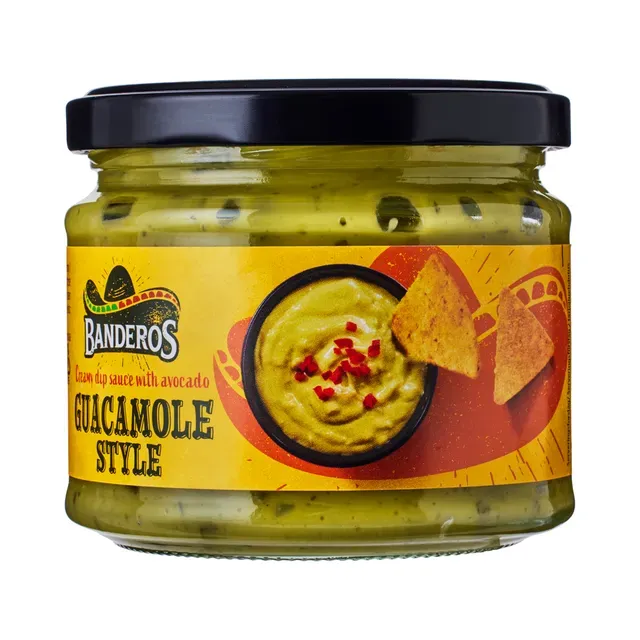 Guacamole dipikaste, BANDEROS, 300 g