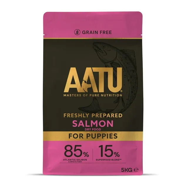 Aatu kuivtoit kutsikatele, lõhega 5 kg